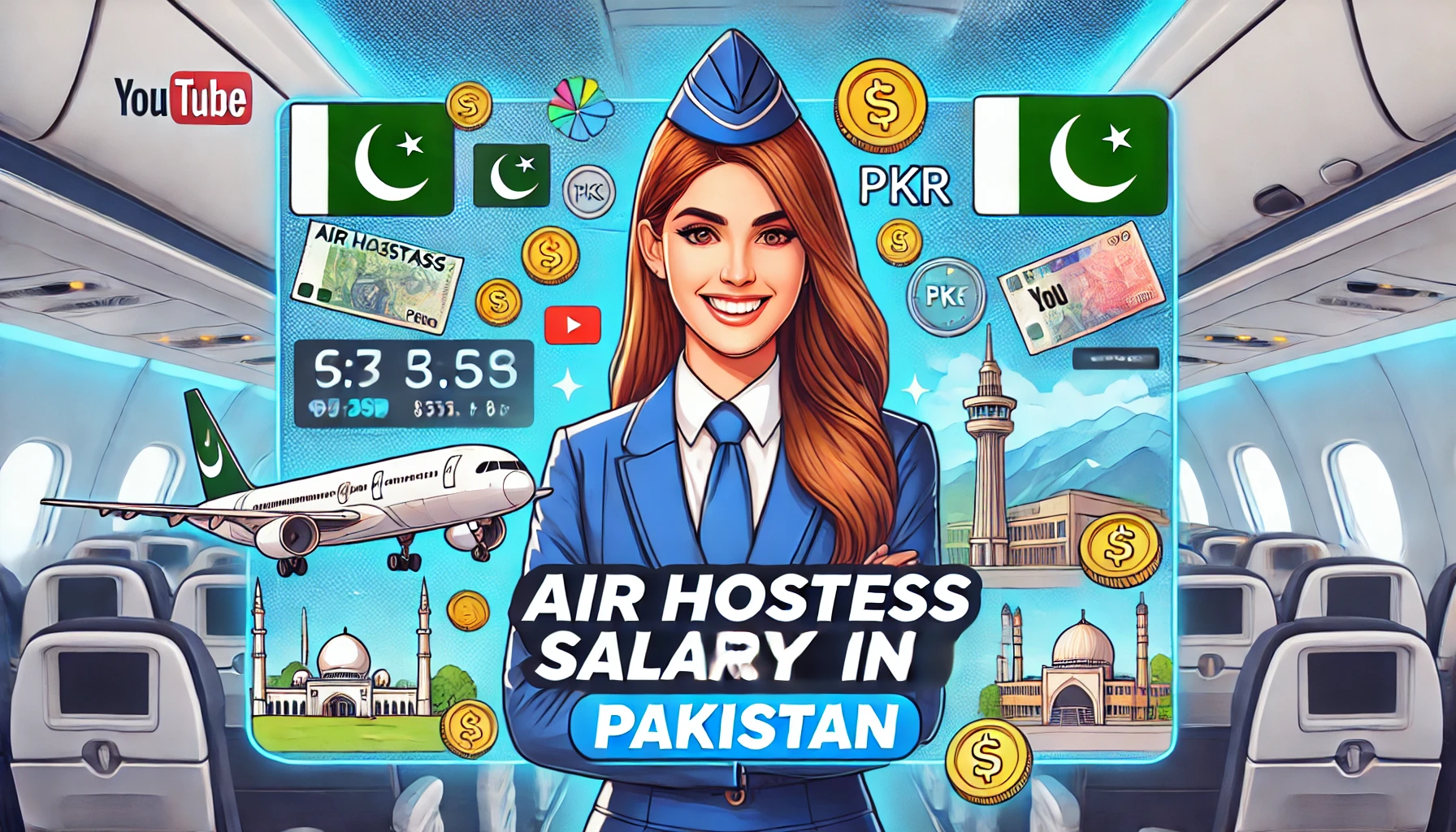 Air hostess Salary in Pakistan per month